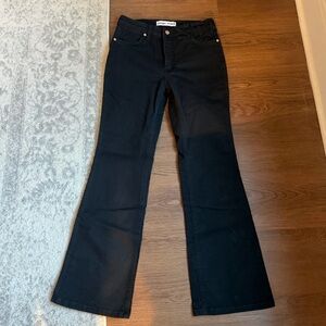 Wrangler x STAUD Women's Black Flare Jeans